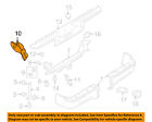 9l3z17788b -150 Bracket 09-14 Ford Oem Rear Bumper-bumper