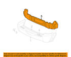 55155962ab 02-04 Support Jeep Bumper-cover Chrysler Liberty Rear Oem