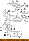 71130s6ma00zz 02-04 Bumper-reinforce Honda Oem Acura Front Rsx Bar