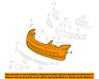 5159183aa 04-08 Cover Chrysler Oem Crossfire-bumper