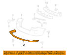 04716tp6a90 2012 Oem Bumper- Honda Crosstour Cover Rear