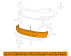 5c3z17757ba 05-07 Oem Super Duty-bumper Ford -250