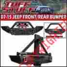 Sw-fb-rkmod-0714 07-15 Tuff Stuff Jeep Wrangler Jk Modular Rock Crawler Winch Mount Front Bumper