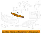 92201784 08-09 Absorber Oem Front Bumper G8 Pontiac Gm Grille-energy