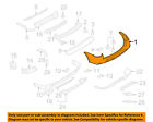 95550541110g2x 08-10 Bumper-bumper Cayenne Cover Oem Porsche Rear