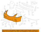 25947966 09-14 Cadillac Cover Oem Gm Cts-bumper