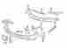 12335637 Gm Cadillac Chevrolet Gmc Genuine Oem Bumper Bracket