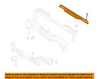 12335697 Gm Oem Rear Bumper-step Pad Protector Scratch Guard Cover