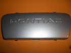 12365279 Gm Pontiac Grand Am Front License Filler Panel Plug Silver