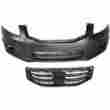 12773566 Aftermarket Replacement New Auto Body Repair Kit Front Sedan For Honda Accord 2011-2012 646621908679
