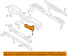 15705669 Gm Oem Rear Brace Left