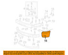 15891681 Gm Oem Bumper- Cap Left Front