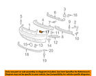 15893976 Gm Chevrolet Oem Suburban Front Hook Eye Cover Left