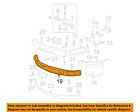 15915504 Bumper-air Front Oem Gm Deflector