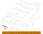 15933983 Trim-insert Left Oem-bumper Gm