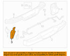 15979949 Gm Oem Rear Bumper-outer Brace