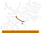 16488538257c45 Cover Front Bumper- Gl320 07-09 Mercedes-benz Mercedes Oem