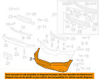 19167586 Grille- Cover Front Oem Gm Bumper