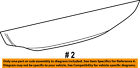 1ez94tzzaa Mopar Chrysler Oem Pacifica Rear