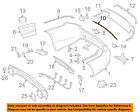 E350-bumper 2078852421 Mercedes Oem Molding