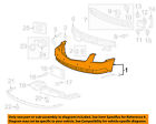 20823614 Cadillac 06-11 Cover Gm Dts-bumper Oem