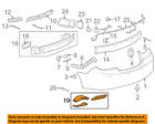 20837549 Gm Buick Oem Lacrosse Rear Shield Left