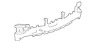 20915872 Gm Cadillac Genuine Bumper Impact Absorber