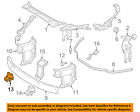 2116205431 Mercedes Oem Radiator Core Bracket Right