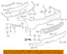 22658738 Gm Chevrolet Oem Camaro Rear Cover Rivet