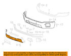 22902313 Plate 2014 Oem 1500 Sierra Front Gm Bumper-skid Gmc