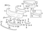 22989641 Gm Brand New Genuine Oem Bumper Impact Absorber