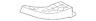 23112265 Gm Chevrolet Gmc Genuine Rear Driver Side Bumper Fascia Outer