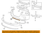 23475986 Gm Oem Terrain Front Bumper Grille Molding