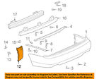 25740092 Gm Cadillac Oem Deville Rear Extension Right