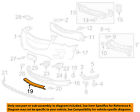 25798760 Chevrolet 10-14 Equinox-bumper Oem Gm Trim-molding
