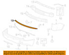 25807604 Pad 07-12 Bumper-step Oem Rear Acadia Gmc Gm