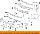 25809268 Acadia Cover Gm 07-12 Rear Bumper-bumper Oem Gmc