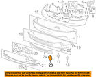 25832384 Gm Oem Or Tow Hook Cover Cap