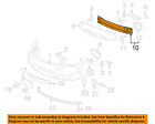 25913641 Oem Hhr Bumper-impact 06-11 Chevrolet Gm Front Bar