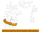 25992108 Buick 08-12 Cover Bumper-bumper Oem Rear Enclave Gm