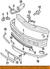51118176271 318i Impact 92-98 Absorber Bumper-bumper Bmw Oem Foam Left