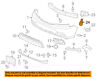 39681szaa01zj Honda Oem Pilot Front Sensor Retainer
