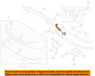 39825515 Volvo Oem Rear Cover Cap