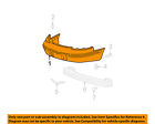 4574903ac Cover Dodge Chrysler 98-04 Bumper-bumper Rear Intrepid Oem