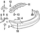 4857732ab Oem Reinforcement Original Genuine Factory Chrysler
