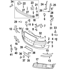 4e0-807-105-r-gru Audi Genuine Oem Bumper Cover
