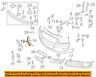 4e0807224adgru Audi Oem Quattro Front Molding Right