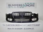 4g0807065afgru Audi Oem Holes Front Bumper Cover