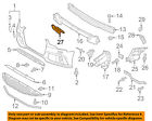 4g8807095e Audi Oem Front Bumper Grille Plate Left