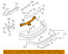 4l0803921m Audi Oem Rear Reinforcement Bar Rebar
